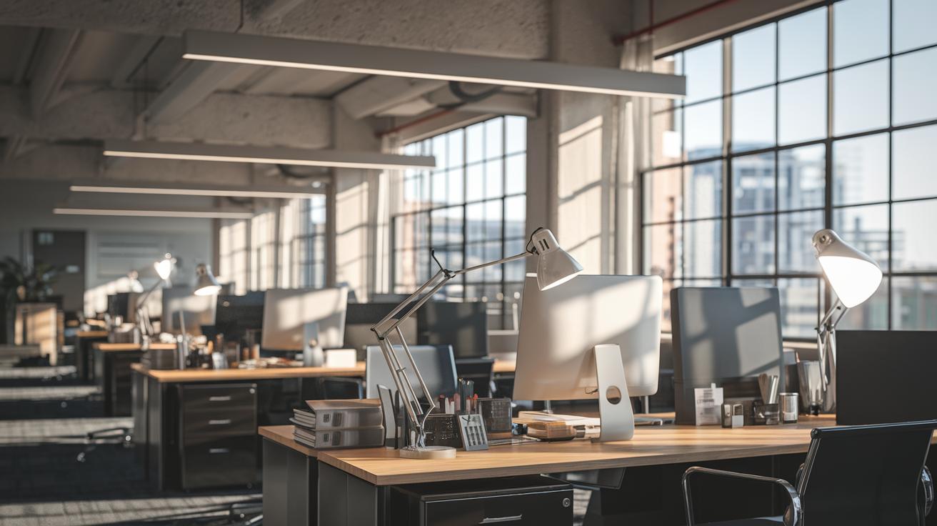 Jakie są zasady oświetlenia w przestrzeni biurowej?